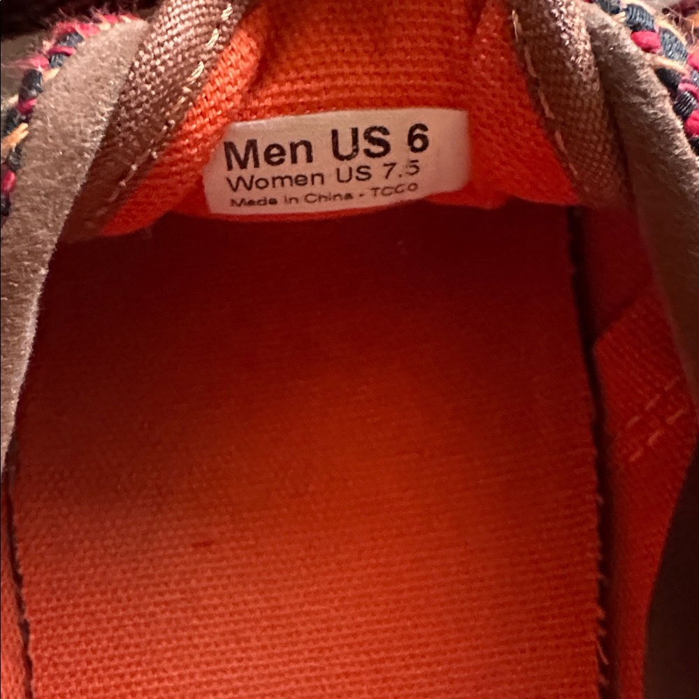 VANS X Prima Visione Textile woven in Italy, size 7.5 women - Picture 5 of 10